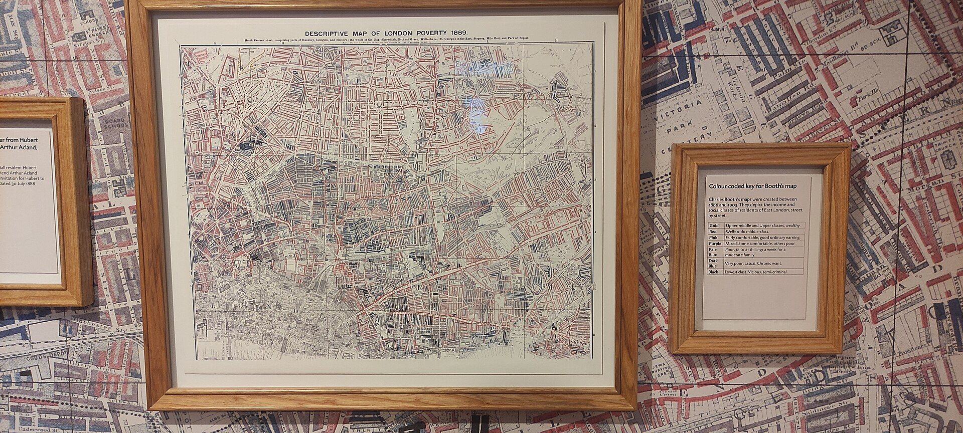 Descriptive Map of London Poverty, Charles Booth, 1889